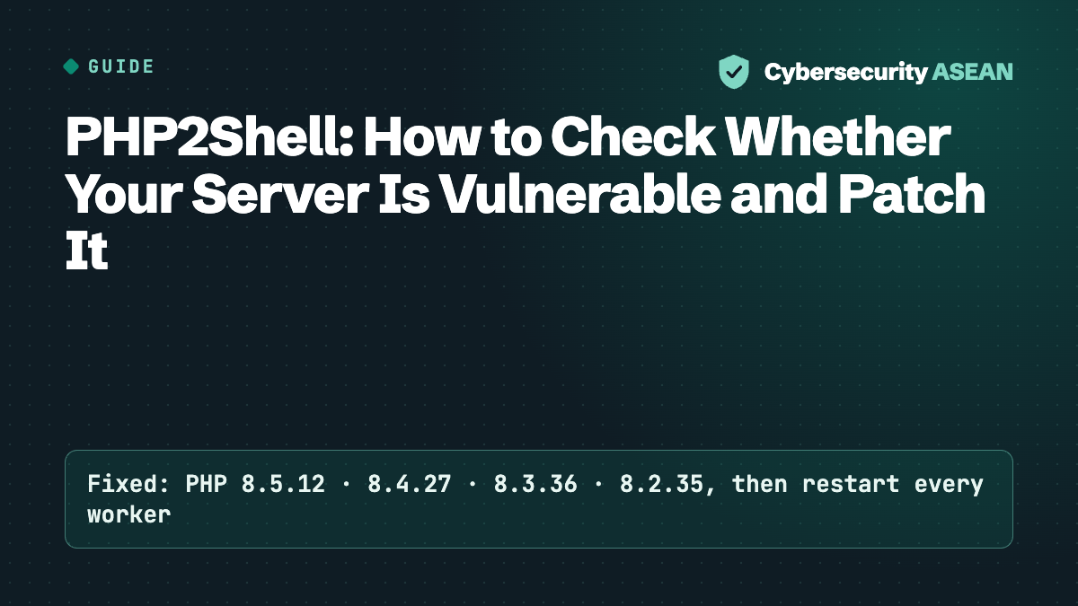 PHP2Shell: How to Check Whether Your Server Is Vulnerable and Patch It